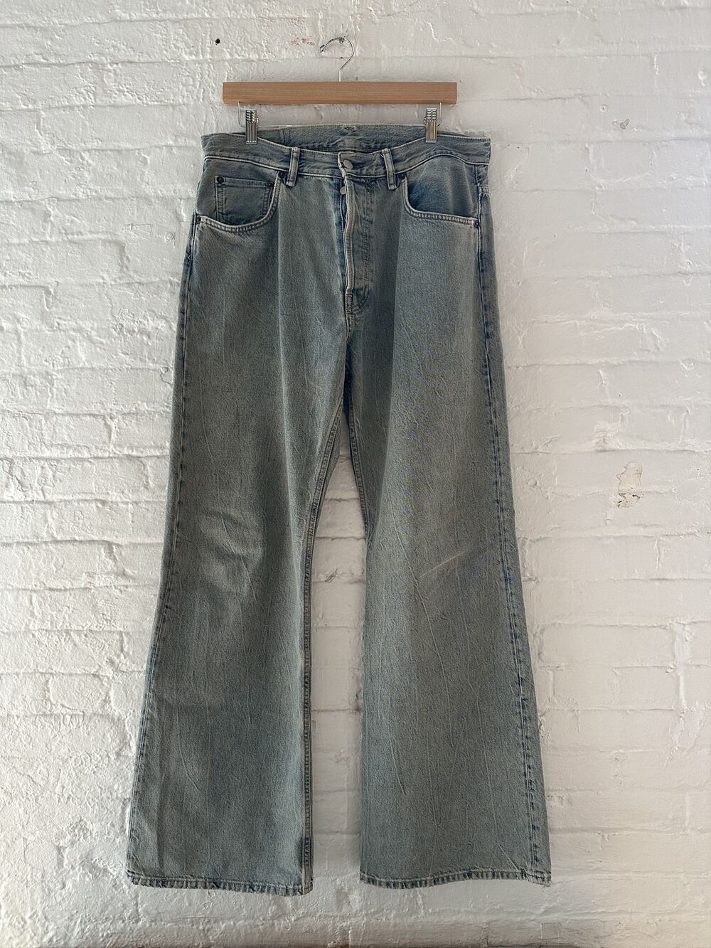 Acne Studios 2021M Delta Wide Leg Jeans